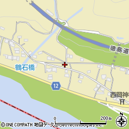 徳島県三好市三野町太刀野1898周辺の地図