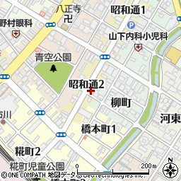 山口県周南市昭和通2丁目19周辺の地図