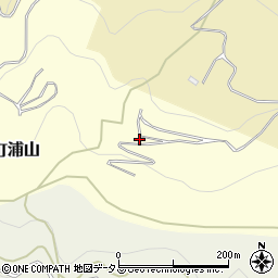徳島県吉野川市山川町浦山22周辺の地図