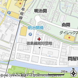 徳島県徳島市問屋町47周辺の地図