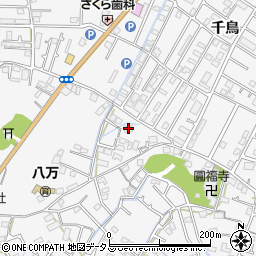 徳島県徳島市八万町夷山5-1周辺の地図