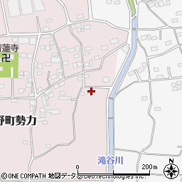 徳島県三好市三野町勢力348周辺の地図