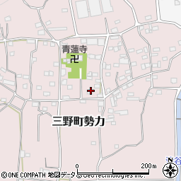 徳島県三好市三野町勢力699周辺の地図