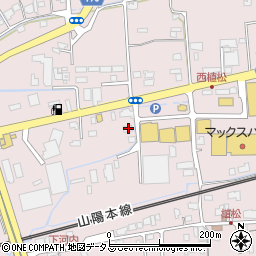 山口県防府市植松239-2周辺の地図