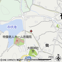 和歌山県有田郡有田川町奥175周辺の地図
