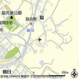 山口県防府市富海脇周辺の地図