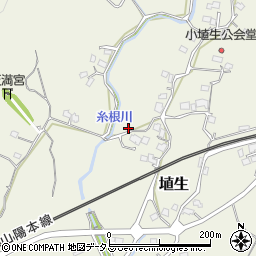 山口県山陽小野田市埴生2518周辺の地図