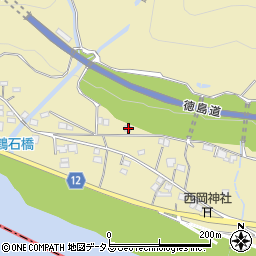 徳島県三好市三野町太刀野1617周辺の地図