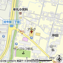 山口銀行アルク牟礼店 ＡＴＭ周辺の地図