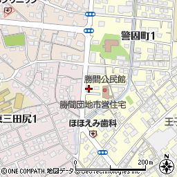 大阪屋クリーニング警固町店周辺の地図
