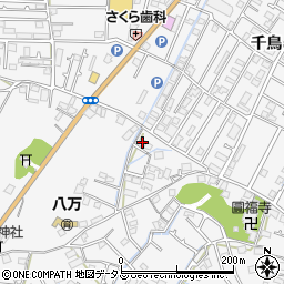 徳島県徳島市八万町夷山1-5周辺の地図