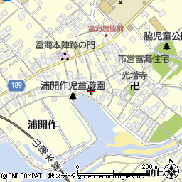山口県防府市富海浦開作2865周辺の地図