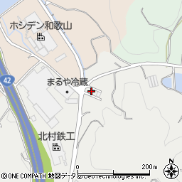 和歌山県有田郡有田川町奥257周辺の地図