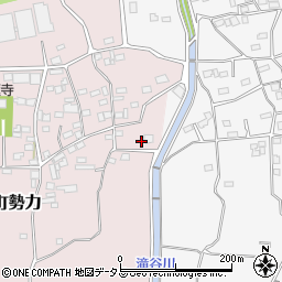 徳島県三好市三野町勢力355周辺の地図