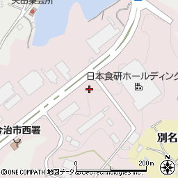 愛媛県今治市クリエイティブヒルズ周辺の地図