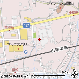 山口県防府市西仁井令1丁目周辺の地図