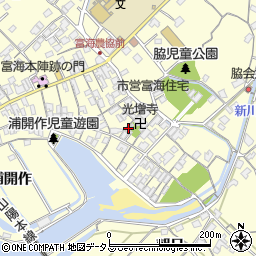 山口県防府市富海東浜周辺の地図