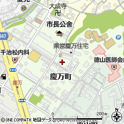 山口県周南市慶万町周辺の地図