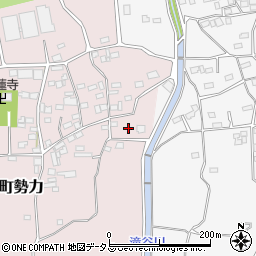 徳島県三好市三野町勢力356周辺の地図