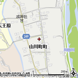 徳島県吉野川市山川町町240周辺の地図