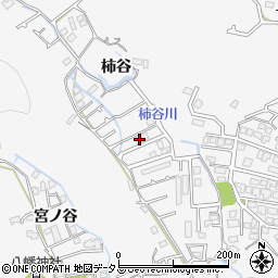 徳島県徳島市八万町柿谷22周辺の地図