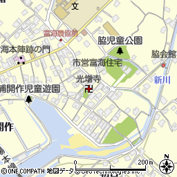 光増寺周辺の地図