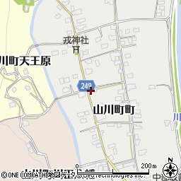 徳島県吉野川市山川町町237周辺の地図