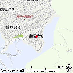 山口県周南市鶴見台6丁目周辺の地図