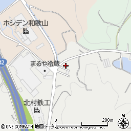 和歌山県有田郡有田川町奥257-24周辺の地図