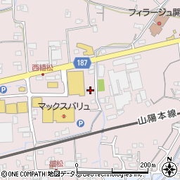 山口県防府市植松572周辺の地図