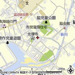 山口県防府市富海東浜2834周辺の地図