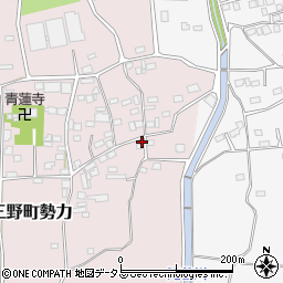徳島県三好市三野町勢力359周辺の地図