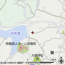 和歌山県有田郡有田川町奥109周辺の地図