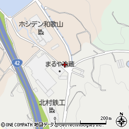 和歌山県農業協同組合　連合会ガスセンター周辺の地図