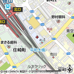 徳山みなみ銀座商店街振興組合周辺の地図