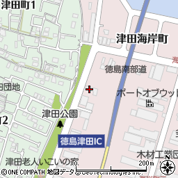 徳島県環境技術センター　計量課周辺の地図
