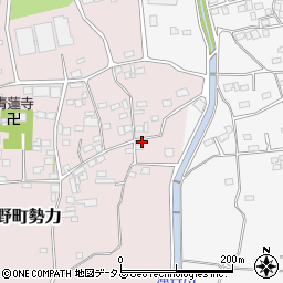 徳島県三好市三野町勢力358周辺の地図