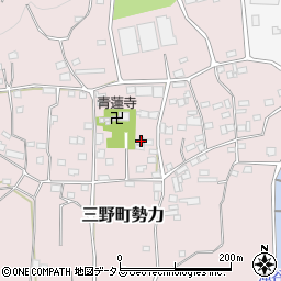 徳島県三好市三野町勢力702周辺の地図