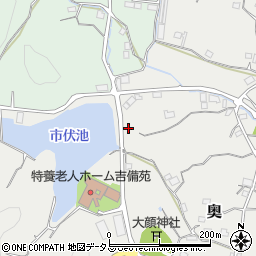 和歌山県有田郡有田川町奥107周辺の地図