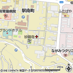 山口県防府市駅南町17-5周辺の地図