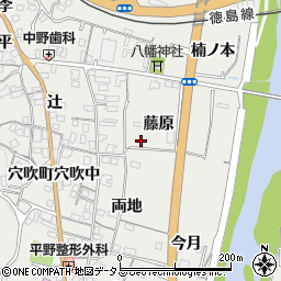 徳島県美馬市穴吹町穴吹周辺の地図