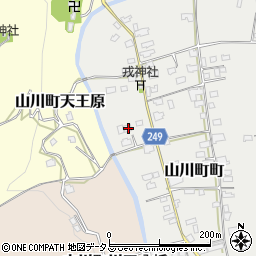 徳島県吉野川市山川町町324周辺の地図