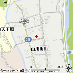 徳島県吉野川市山川町町225周辺の地図