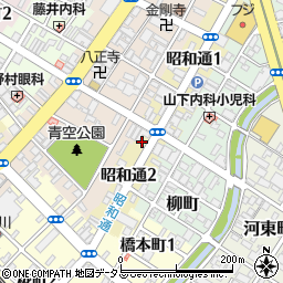 ほな徳山店周辺の地図