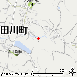 和歌山県有田郡有田川町奥1078周辺の地図