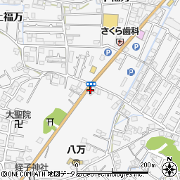 徳島県徳島市八万町下福万69-2周辺の地図
