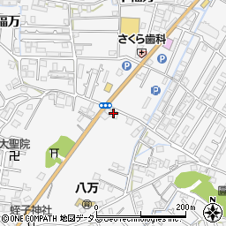 徳島県徳島市八万町下福万69-17周辺の地図