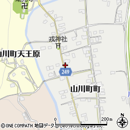 徳島県吉野川市山川町町223周辺の地図
