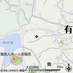 和歌山県有田郡有田川町奥95周辺の地図