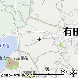 和歌山県有田郡有田川町奥93周辺の地図